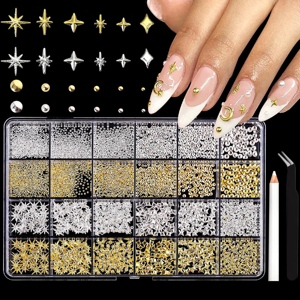 ITPOYOL front packaging kit showing included stars and pearls for easy styling