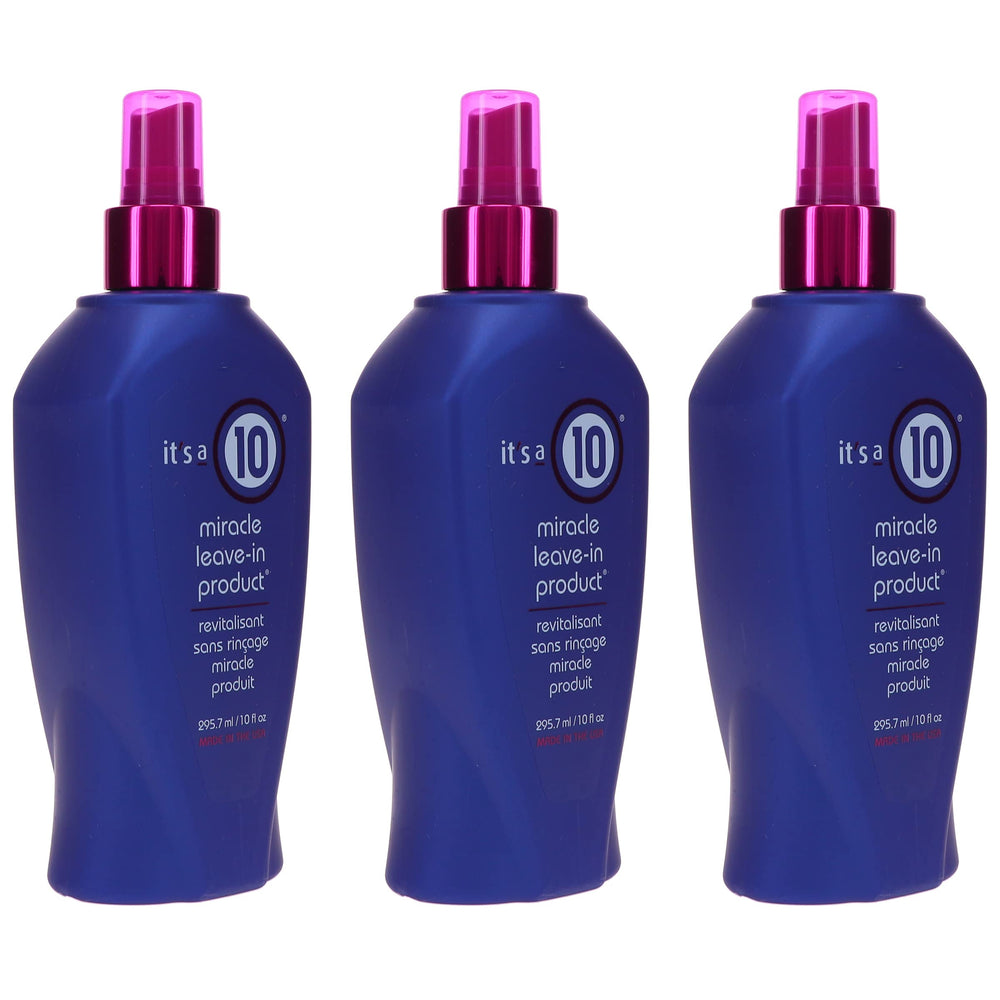 It's a 10 before and after hair comparison showing reduced frizz and improved shine benefit
