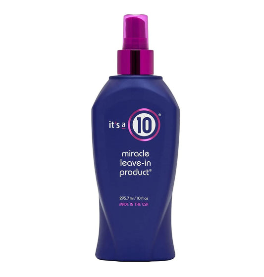 It's a 10 front bottle 10 oz showing packaging and travel-friendly size benefit