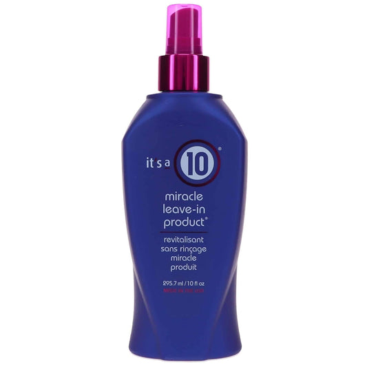 It's a 10 front bottle showing label and easy-use spray for quick styling