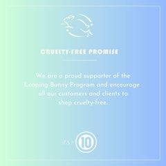 It’s a 10 texture on hand illustrating lightweight, non-greasy absorption benefit