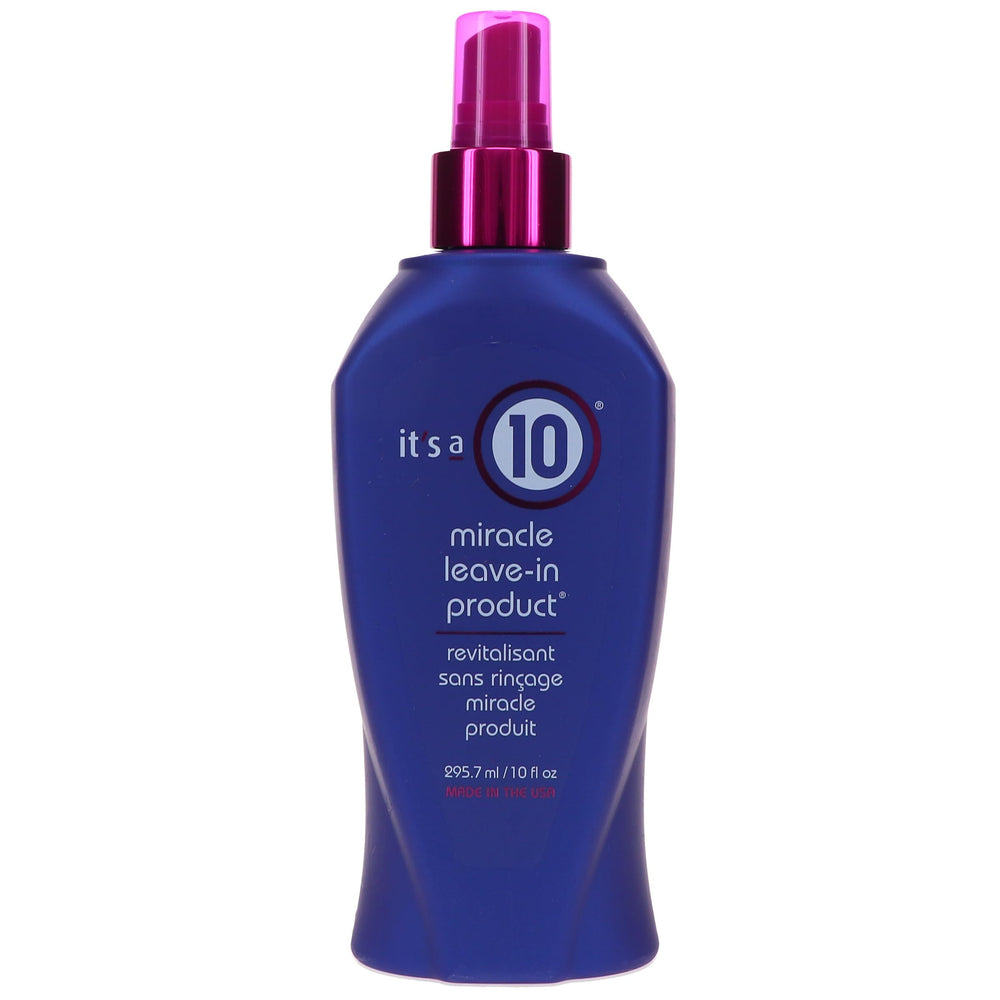 It's a 10 styling in use on blow-dryer session showing heat protection and easier styling benefit