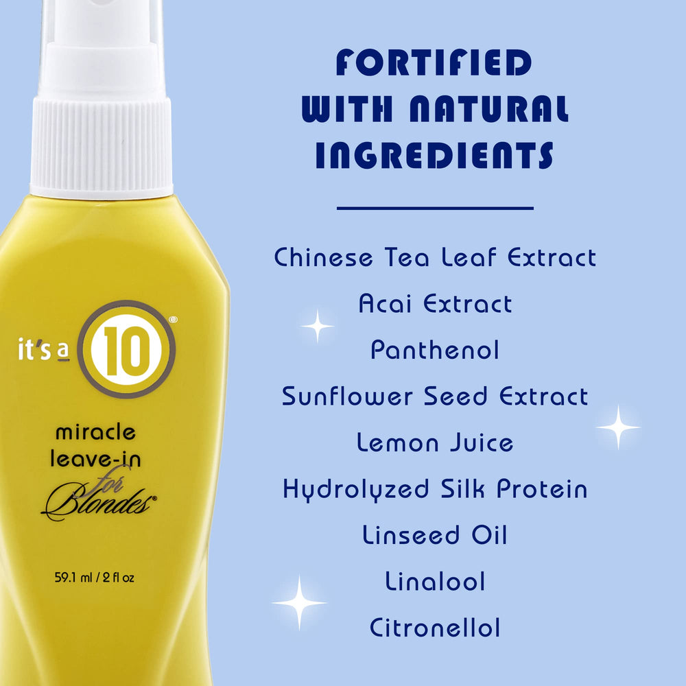It's A 10 texture on hand showing lightweight formula and easy absorption