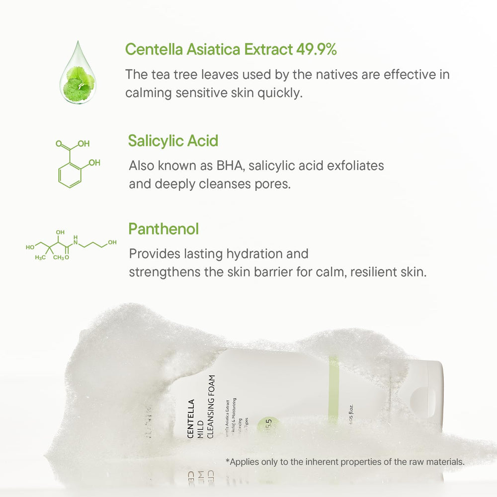 IUNIK label close-up revealing ingredients and pH claim, transparency benefit