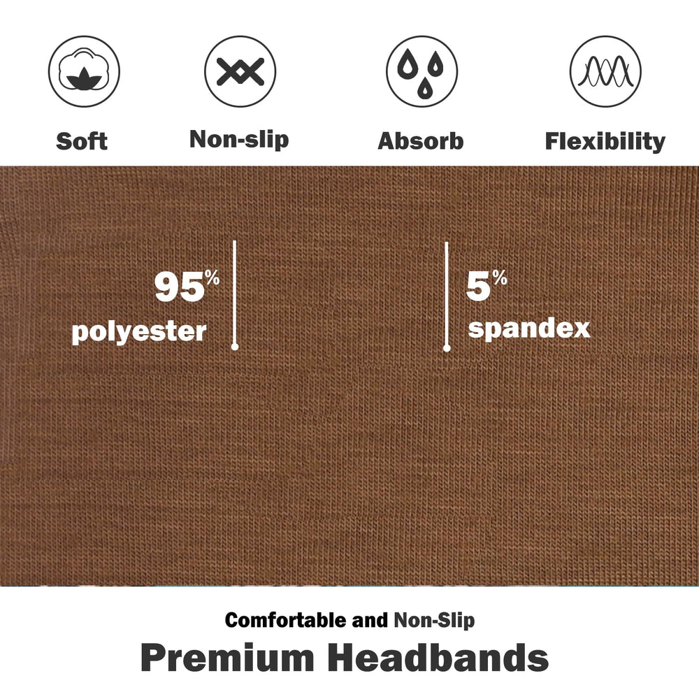 IVARYSS headband worn in yoga studio keeping hair contained during practice