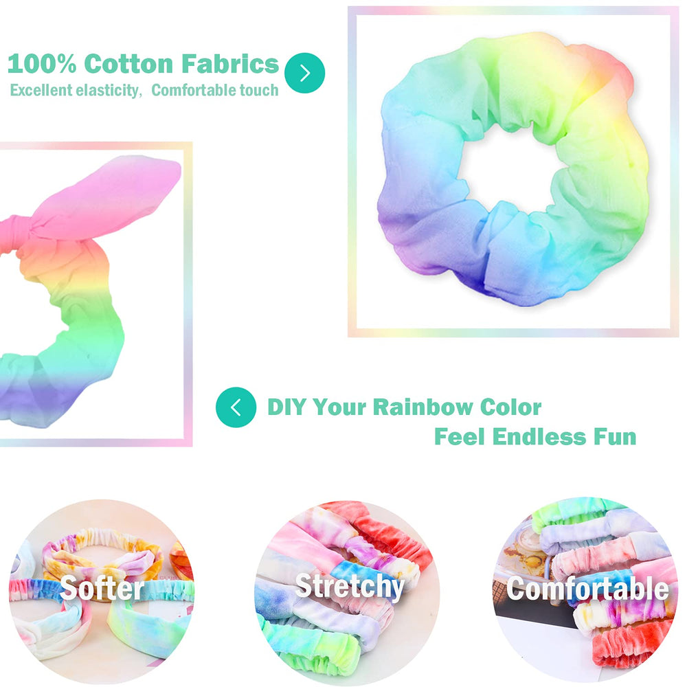 IVARYSS bow scrunchie detail highlighting decorative shape and dye potential