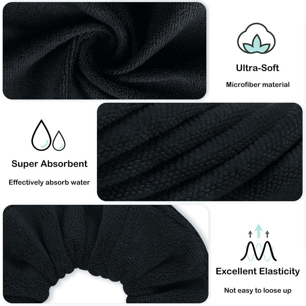 IVARYSS close-up microfiber texture showing soft absorbent fibers benefit