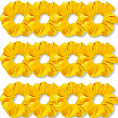 IVARYSS front view of yellow scrunchies pack showing quantity and color benefit