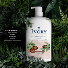 Ivory pump close-up demonstrating easy dispensing and convenient daily use
