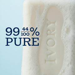 Ivory ingredients label close-up showing plant-based cleansers benefit