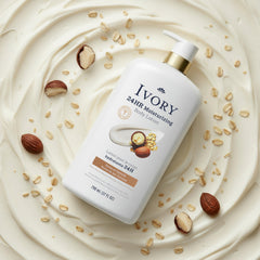Ivory label close-up showing 'no parabens' claims for ingredient transparency