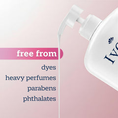 Ivory label ingredients panel highlighting 14 purposeful ingredients benefit