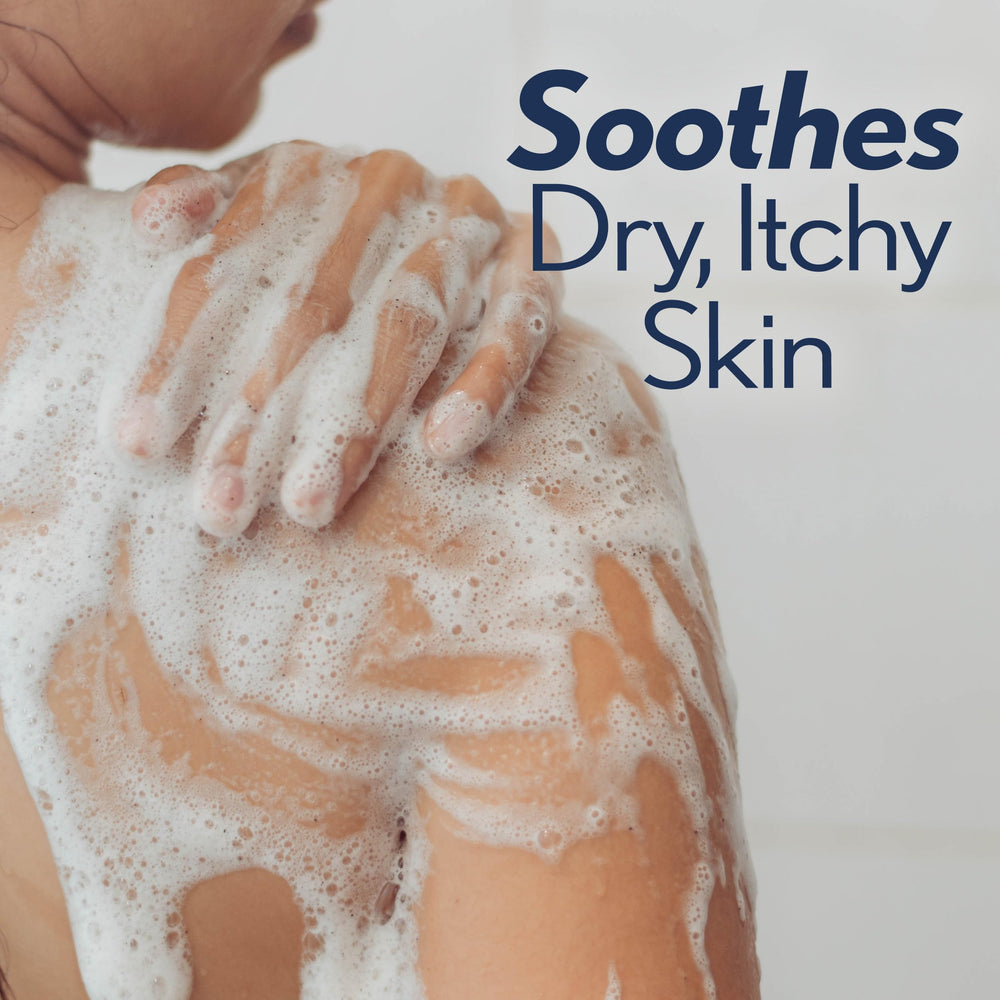 Ivory pump dispensing foam showing gentle lather benefit