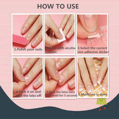 Ivtor lifestyle image of worn press-on nails illustrating long-lasting wear
