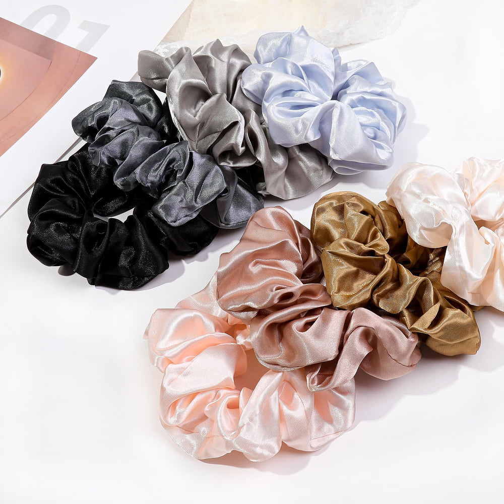 Ivyu close-up satin fabric texture that reduces friction and protects hair