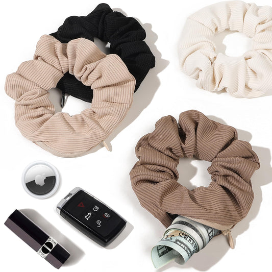 Ivyu scrunchie front packaging showing brand and style benefits