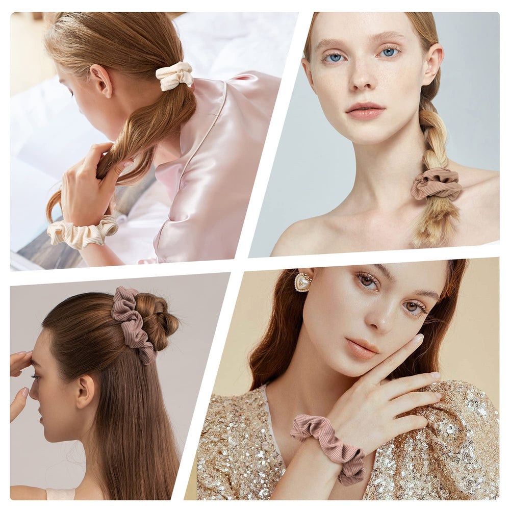 Ivyu scrunchie holding a ponytail securely without tightness
