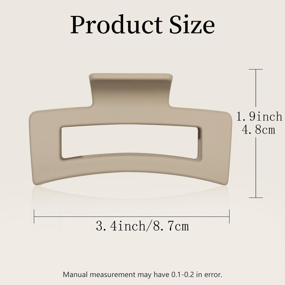 Ivyu inner teeth detail for secure non-slip hair hold
