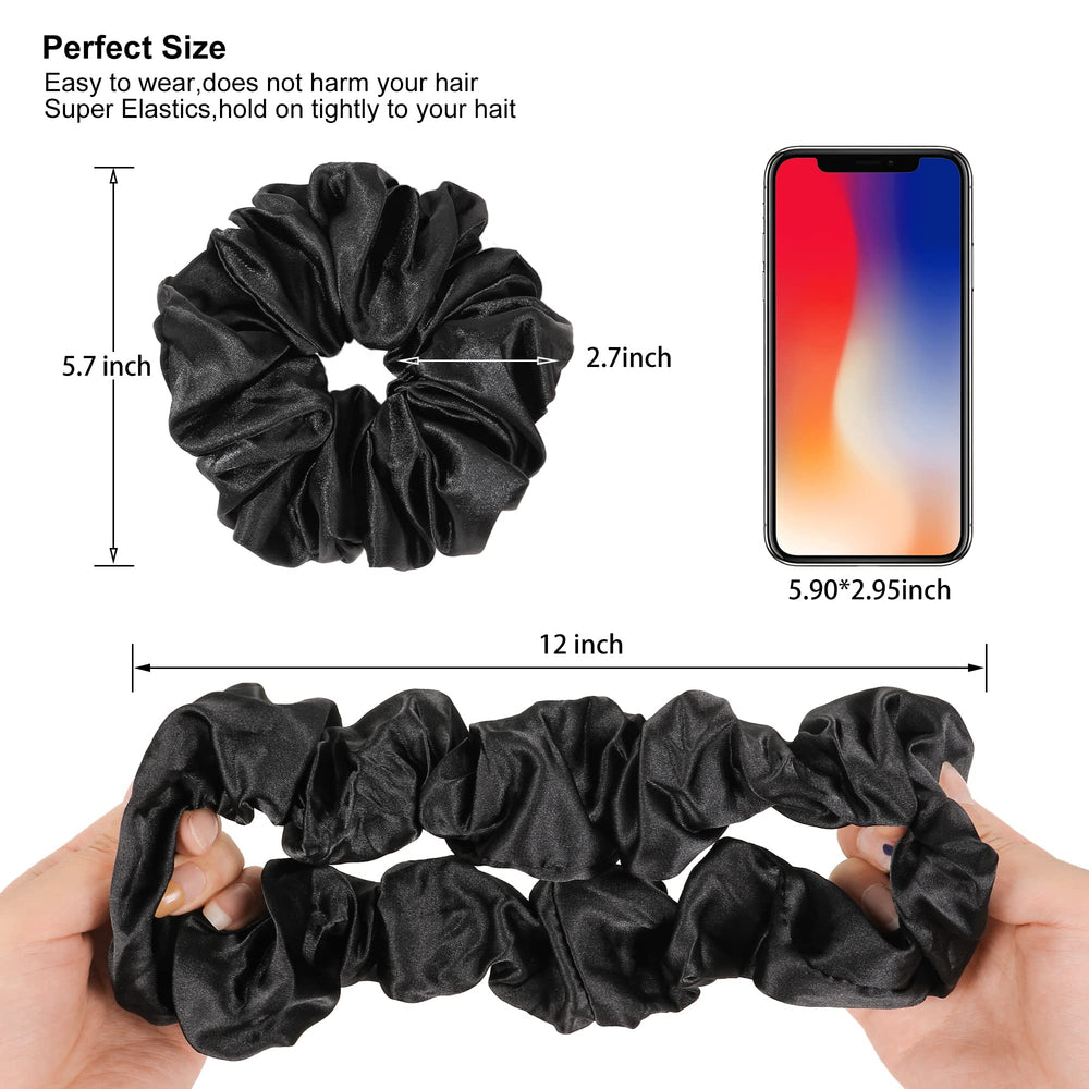 Ivyu scrunchie holding a low bun for sleep with no morning crease