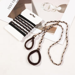 ivyu hair tie used in pool showing water-friendly secure styling benefit