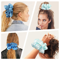 Ivyu satin texture close-up showing smooth fabric that prevents frizz