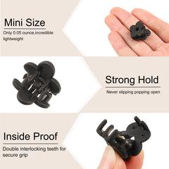 Ivyu texture and color selection of clips displayed, showing durable flexible material benefit