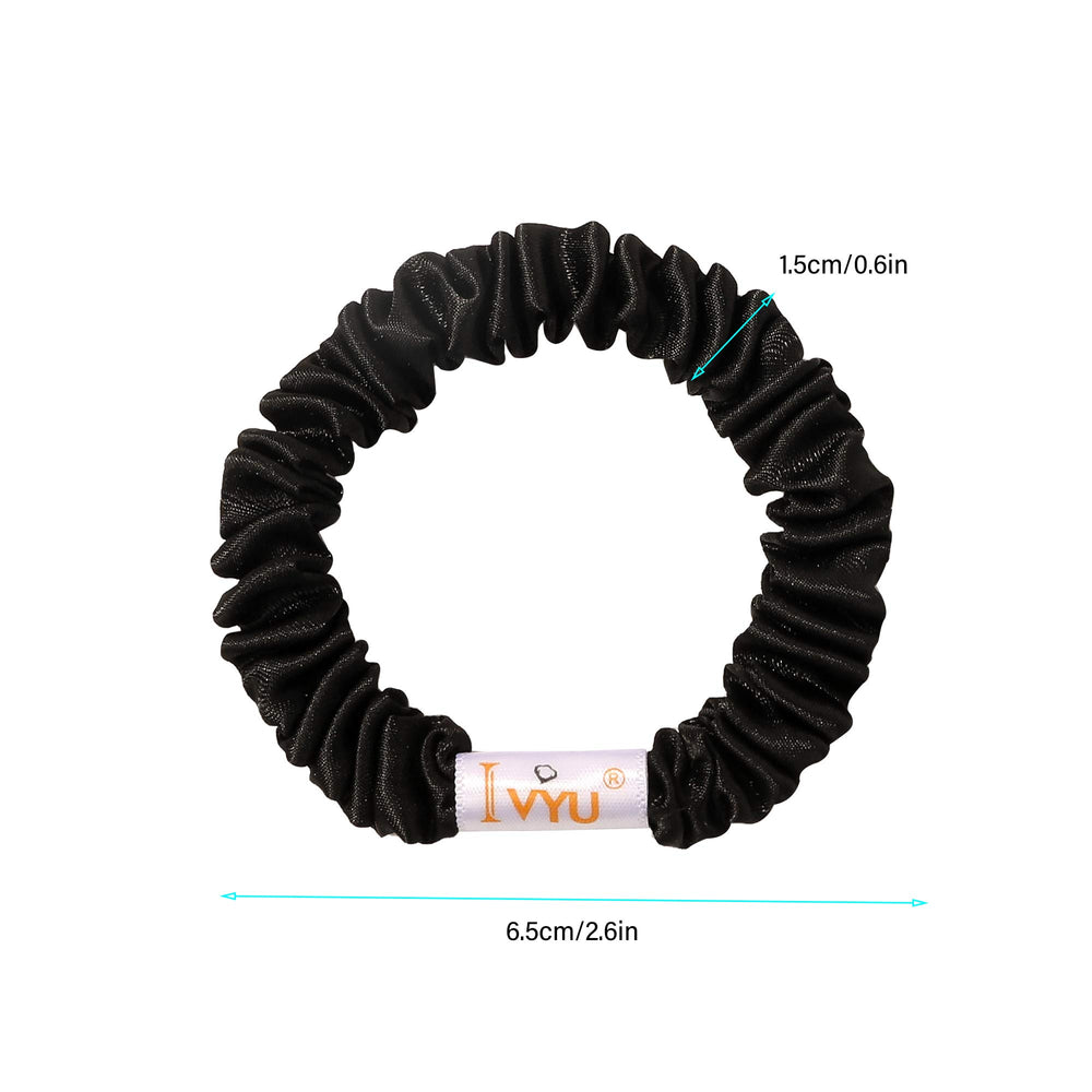 Ivyu satin close-up displaying smooth fabric texture and benefit: reduced hair friction