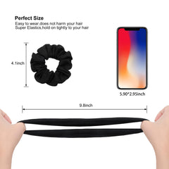 ivyu holding thick hair in ponytail, proves strong grip for dense hair