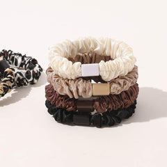 Ivyu scrunchies worn on wrist as accessory and convenient carry benefit