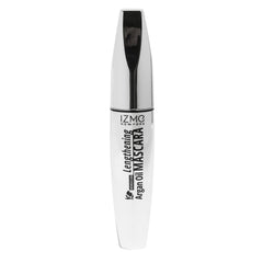 IZME New York mascara front packaging showing black tube and product volume, sleek benefit