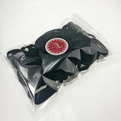J-MEE black scrunchies on bathroom counter showing everyday-ready benefit
