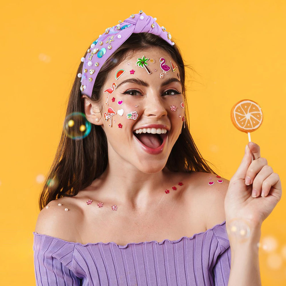 Jaciya rhinestone detail sparkling to boost photo-ready shine and glam