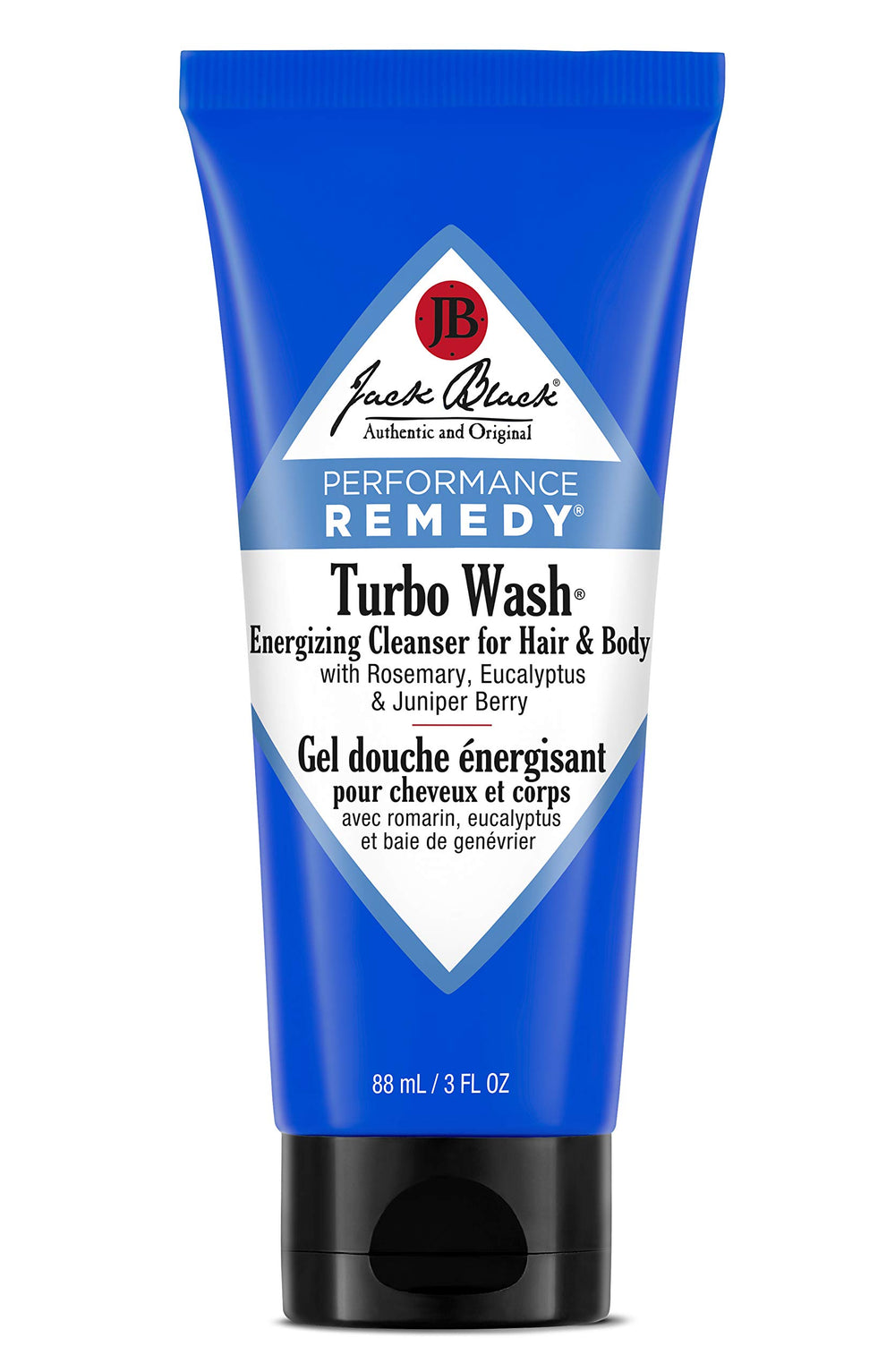 Jack Black front bottle shot showing clean design and size benefit