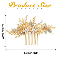 JAKAWIN hand holding comb showing real-world size and scale