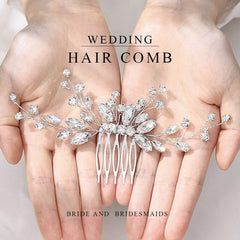 JAKAWIN comb styled with veil to show layering compatibility and cohesive look
