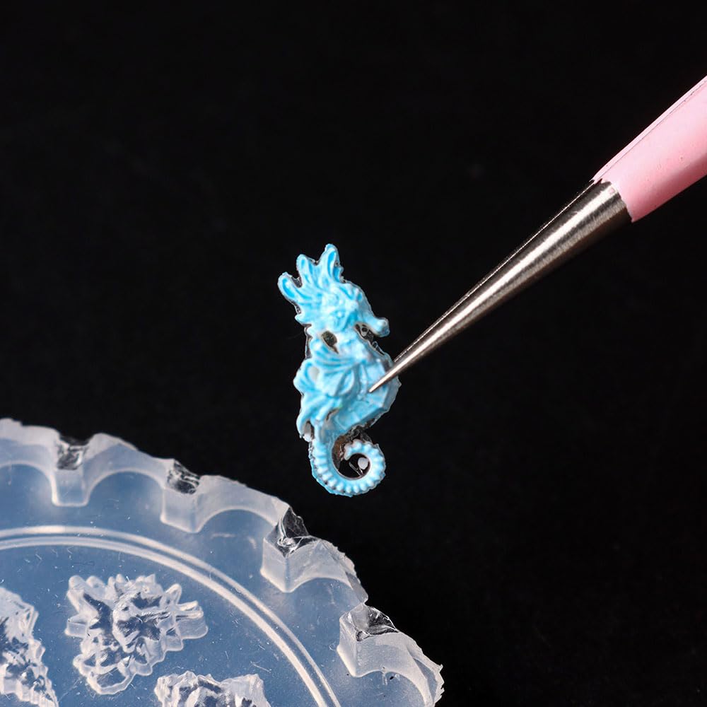 Jaliya starfish and seahorse cavities visible, precise detail for small-scale designs
