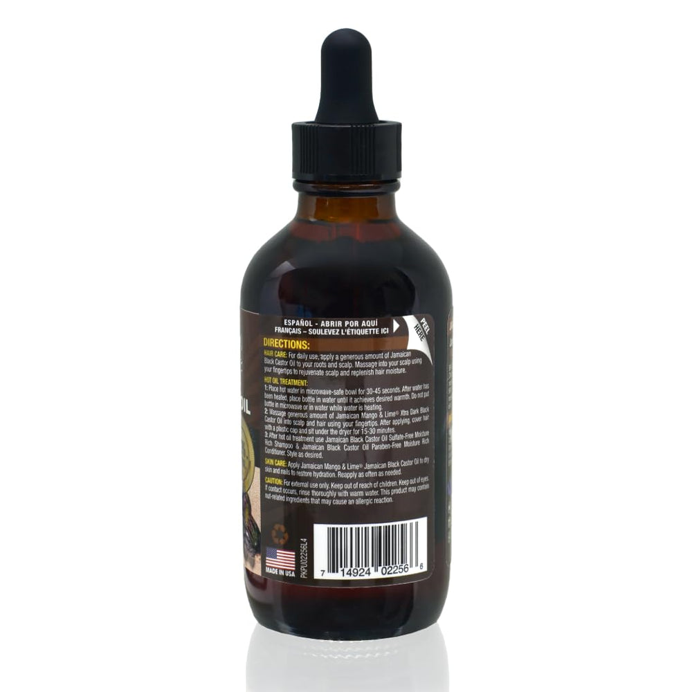 Jamaican Mango & Lime oil texture pouring demonstrating rich absorption