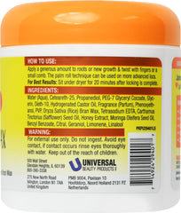 Jamaican Mango & Lime applied to locs in use for strong hold and reduced frizz