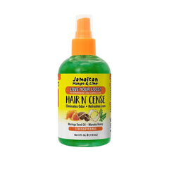 Jamaican Mango & Lime front bottle shows product and fresh styling benefit