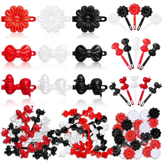 Janinka front packaging showing 72 colorful barrettes and assortment benefit