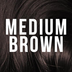 JARGOD styled hair in medium brown showing instant thicker appearance benefit