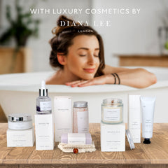 Jasmyn & Greene bath salts in bowl during soak benefit: mineral-rich relaxation