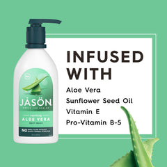 JASON label detail showing ingredients and cruelty-free certification benefit