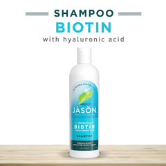 JASON bottle staged in bathroom for everyday volumizing routine