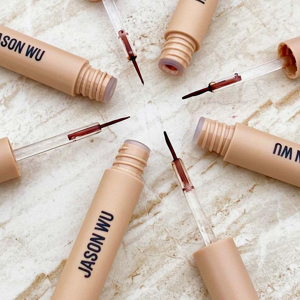 Jason Wu close-up of applicator tip for precise freckle placement and control