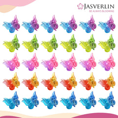 JASVERLIN clips decorating a braid demonstrating decorative accent benefit