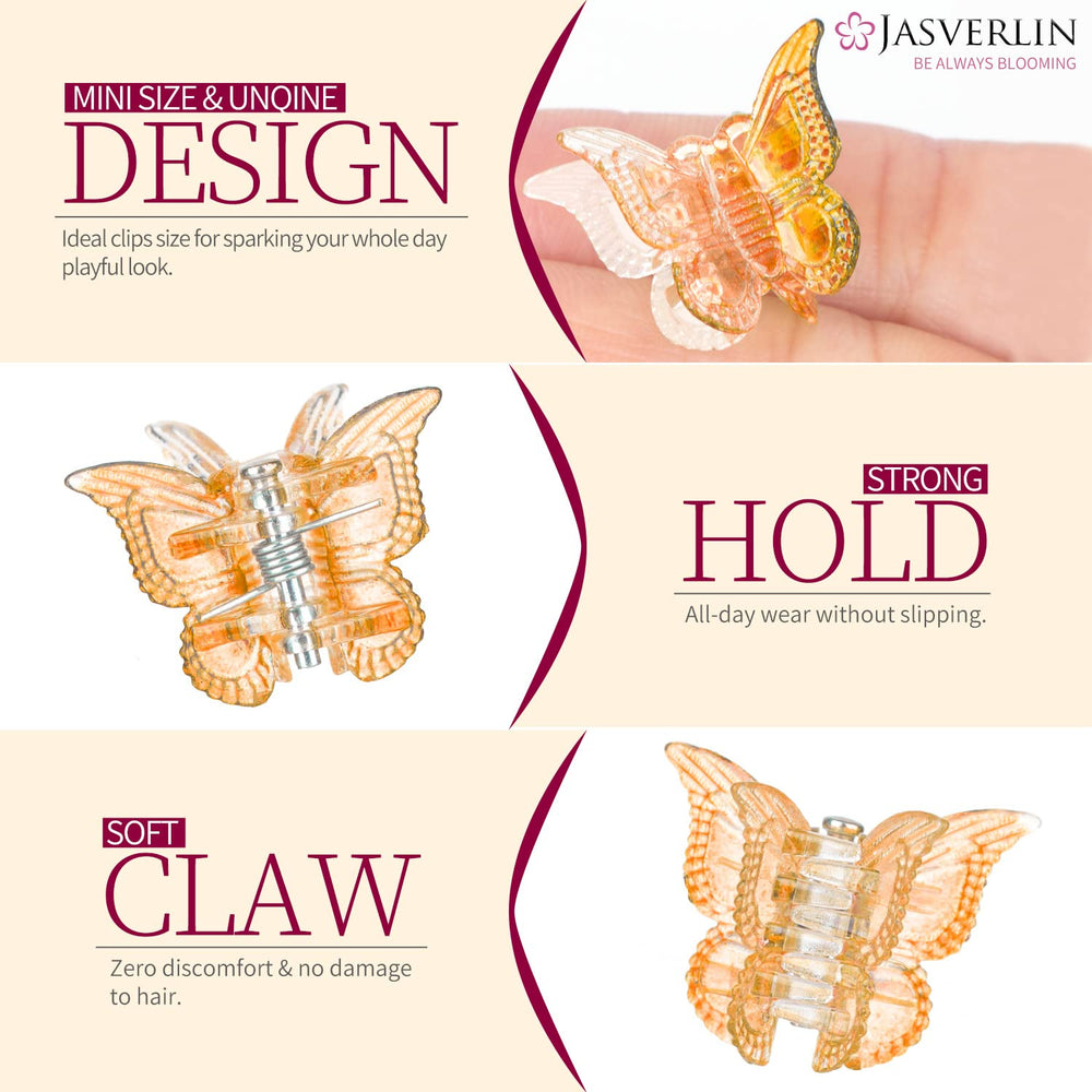JASVERLIN clips securing a bun to show secure, no-crease hold