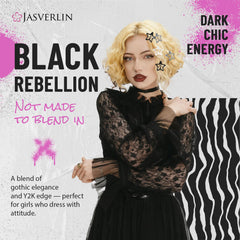 JASVERLIN close-up of star clip texture highlighting durable finish