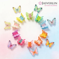 JASVERLIN close-up on butterfly detail and glossy finish, highlights quality