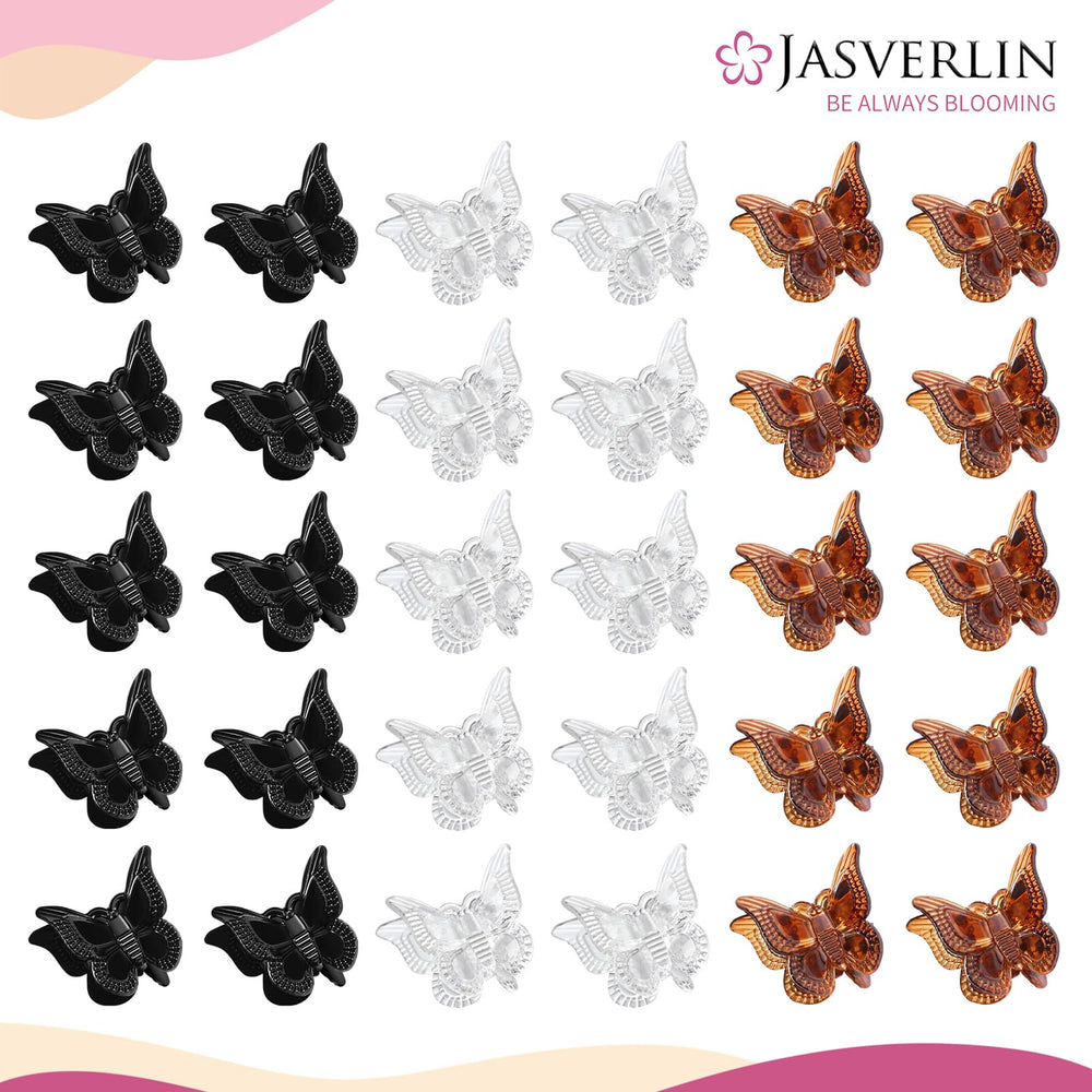 JASVERLIN close-up of clip teeth highlighting smooth edges to protect hair